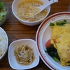 チーズ入り海老たま定食（2/7 昼飯）