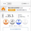 既に気温が