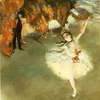 051．エドガー・ドガ　≪舞台の踊り子≫　1876～77年　オルセー美術館、フランス