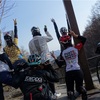 重傷進軍！桜残る柳沢峠グルメライド