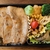 HAKOYA メンズ一段ランチ 800ml 弁当箱　第四百五十八弾!　豚バラ肉の小麦粉焼き弁当　&　鯨のベーコン