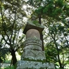 岩倉八幡社の国東塔　大分県国東市国見町櫛来