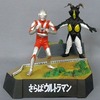 今トレーディングフィギュア　1.ウルトラマン対ゼットン/さらばウルトラマン 「ウルトラ怪獣戯画-ギガ- ウルトラ兄弟ラストバトルスペシャル 名鑑シリーズ」にとんでもないことが起こっている？