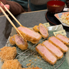 とんかつ 螢水で食した栃木の特上ロースと岐阜の上ヒレ