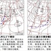 2) 東商戦当日の予想天気図に似た過去の天気図