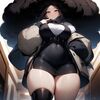huge afro (大アフロ) by Animagine XL 3.1
