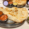 インドカレー 大きなナンも いと旨し