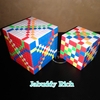 ルービックキューブで模様を作りました！　Rubik's Cube art design