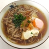 昼に冷凍の「鴨南蛮そば」を温めて食べました‥