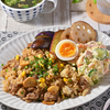 【週末ワンプレートごはん】ビーフガーリックライスプレート｜秋野菜と楽しむスタミナ洋食（2025.8）