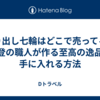  切り出し七輪はどこで売ってる？能登の職人が作る至高の逸品を手に入れる方法