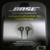 Bose in-ear headphones購入