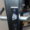 ドアの修理 ラッチ 箱錠の交換