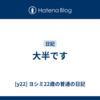 大半です
