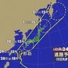 台風24号が襲来！