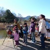 富士山湧水子ども守り隊　松毛川野鳥観察会と松毛川の水を学習