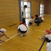 やまびこ：体育　綱引きの練習