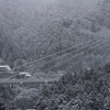 雪降る奥多摩