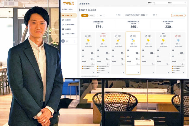 「勘と経験」から「データ×AI」へ。小売・飲食店の需要を見える化する「サキミル」｜SoftBank SDGs Actions #32