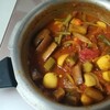 サンバル里芋バージョン　カレー作りは肩こりに効く？！