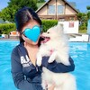 フィオーレ志摩で犬とプール