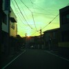 今日の一枚　Project Continuation #232 "Sunset at Yobitsugi Motomachi"