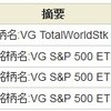 2019年末、VTとVOOから配当金が入ってきています