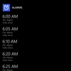 Windows Phone 8 のアラームの最大件数は？