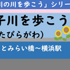 横浜2級河川・帷子川を歩こう！②（みなとみらい橋～横浜駅）