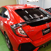 【施工履歴の更新】2019/12　ホンダ・シビックハッチバック　セラミックプロ９Hメンテナンス「スタンダード」苫小牧市より