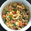 野菜卵炒め丼のレシピ・カロリー・栄養素