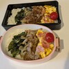 高校生女子・中学生男子弁当｜夏休み中にラクして作ったのっけ弁3日分