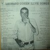 Live Songs / LEONARD COHEN