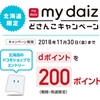 ドコモ、「北海道限定 my daiz どさんこキャンペーン」を実施