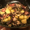 タコとジャガイモとヒラタケの絶品アヒージョ！ポイント・コツを紹介します！！（男子大学生ヤッスーのこだわりレシピ）