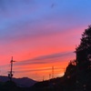 キレイな夕焼けでした