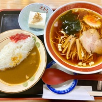 そば処大むら（足立区一ツ家 六町駅）蕎麦屋のラーメンセット