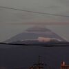 富士山と雲