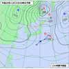 明日（15日）の午後以降は強めの寒気がやってくるかも