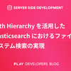 Path Hierarchy を活用した Elasticsearch におけるファイルシステム検索の実現
