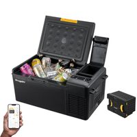 【BougeRV ポータブル冷蔵庫 CLB レビュー】車中泊・キャンプの強い味方！15Lコンパクト冷凍冷蔵庫でアウトドアの食生活が快適に