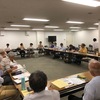 夜の「かながわ市民連絡会・全体会」