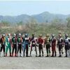 歴代「仮面ライダー」が集まった！