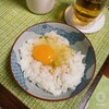 肴は たまごかけご飯