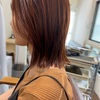 ノンブリーチ【育てるカラー】色み強めのオレンジブラウン