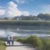 文字列の迷路にはまる残暑かな