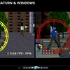 セガサターン版バーチャコップ2とWindows版を比較（Windows 95/98用ですがXPで動作可能）