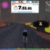 テープ貼りとzwift その83 Volcano Flat