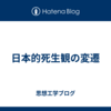 日本的死生観の変遷