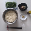久しぶりにしっかり食物繊維をとる：豆苗厚揚げ炒め